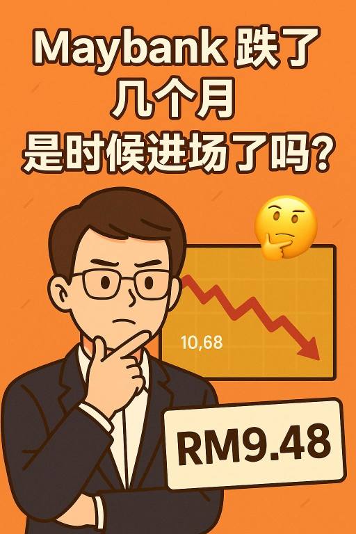 Maybank 跌了幾個月，是時候進場了嗎❓❗️