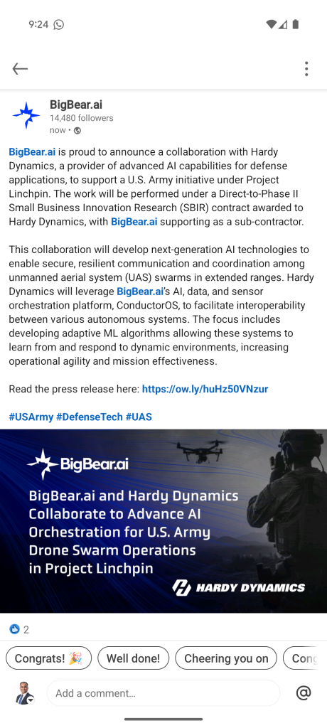new partnership big bear