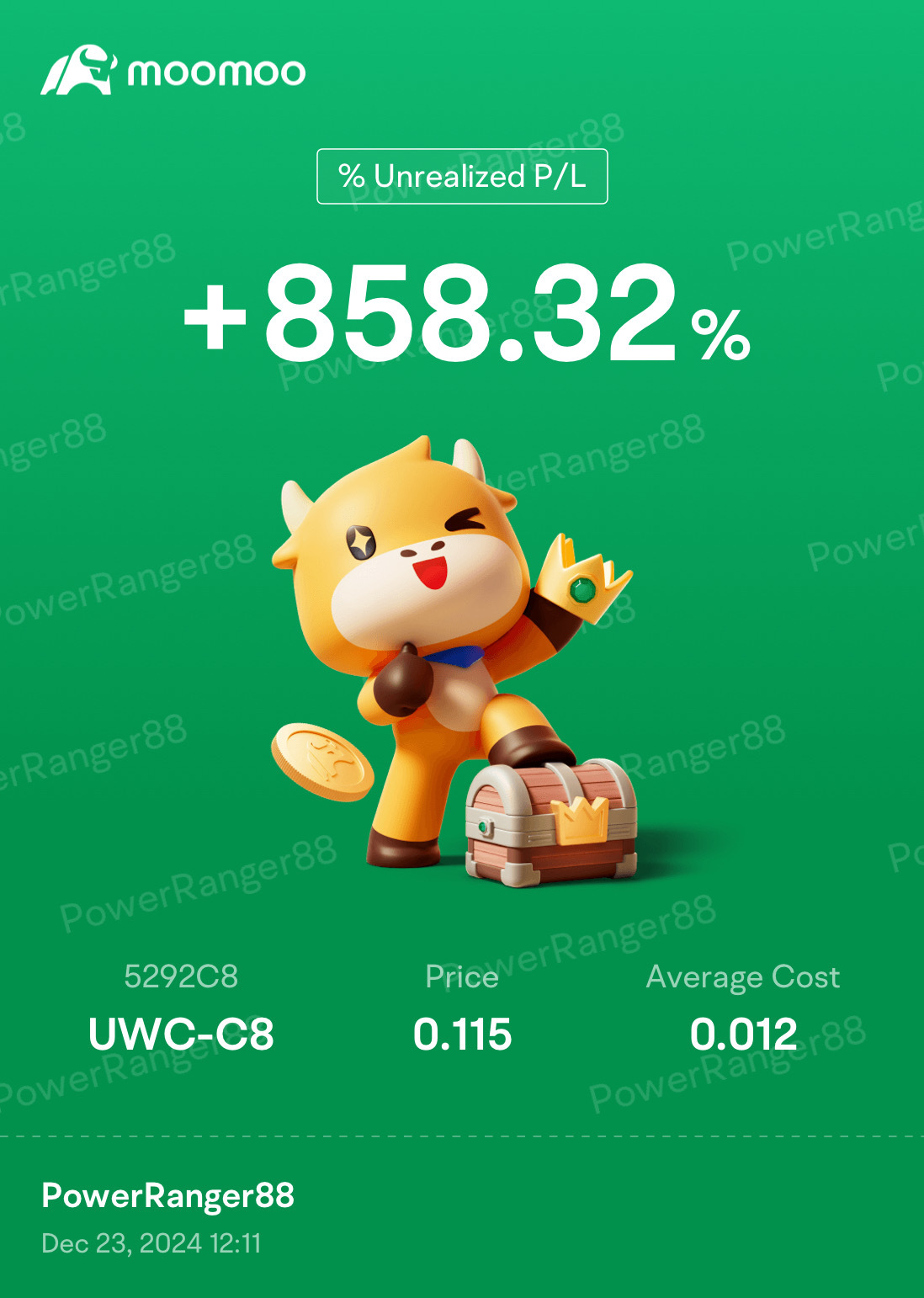 $UWC (5292.MY)$ 行きましょう