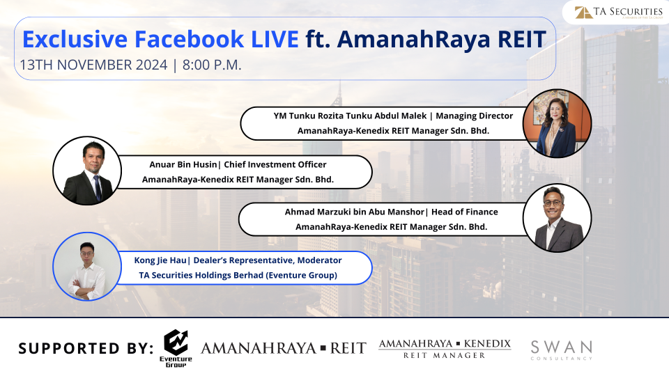 包裝完成！(Eventure x AmanahRaya 信托 獨家 Facebook 直播)