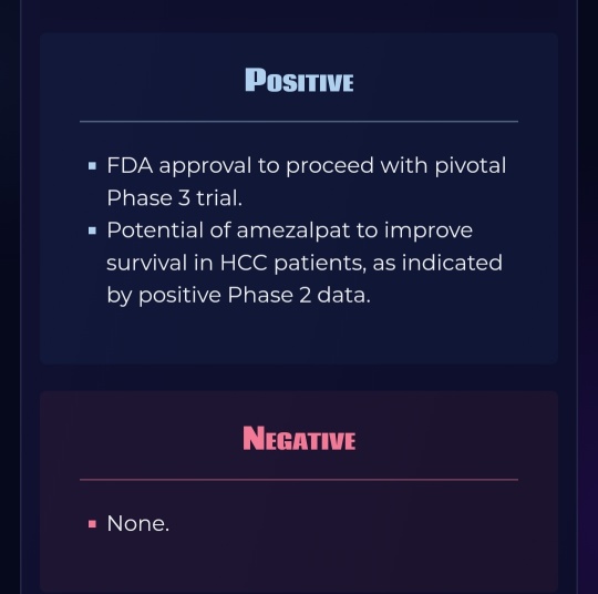 Tempest Receives FDA Study May Proceed for Pivotal Phase 3 Trial of Amezalpat Combination Therapy for the Treatment of First-Line Hepatocellular Carcinoma