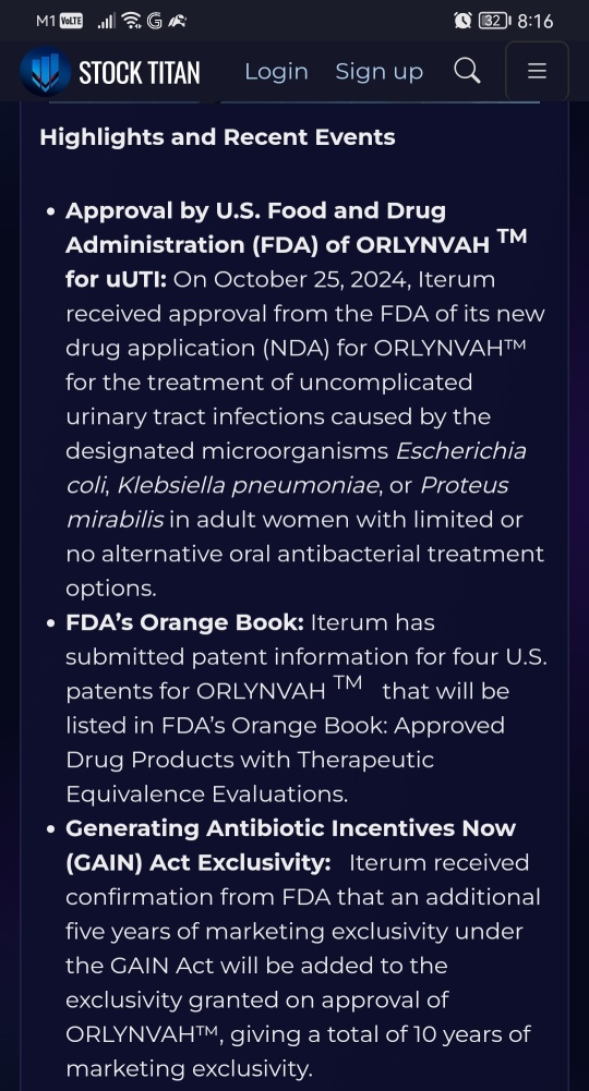 Iterum Therapeutics Reports Third Quarter 2024 Financial Results