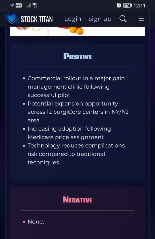 Milestone Scientific Announces Commercial Rollout of CompuFlo® Epidural System at Advanced Spine and Pain Management Following Successful Pilot with Dr. Varinder Dhillon