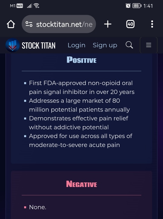 Vertex宣佈JOURNAVX™（suzetrigine）獲得FDA批准，這是一種首創的治療方案，用於成年人中度至重度急性疼痛。