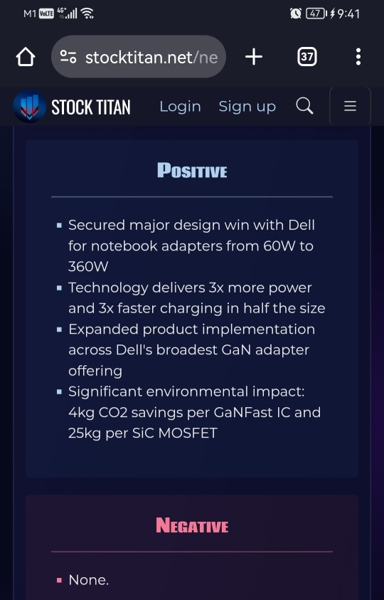 Navitas’ GaN & SiC Devices Power Dell’s™ Family of AI Notebooks