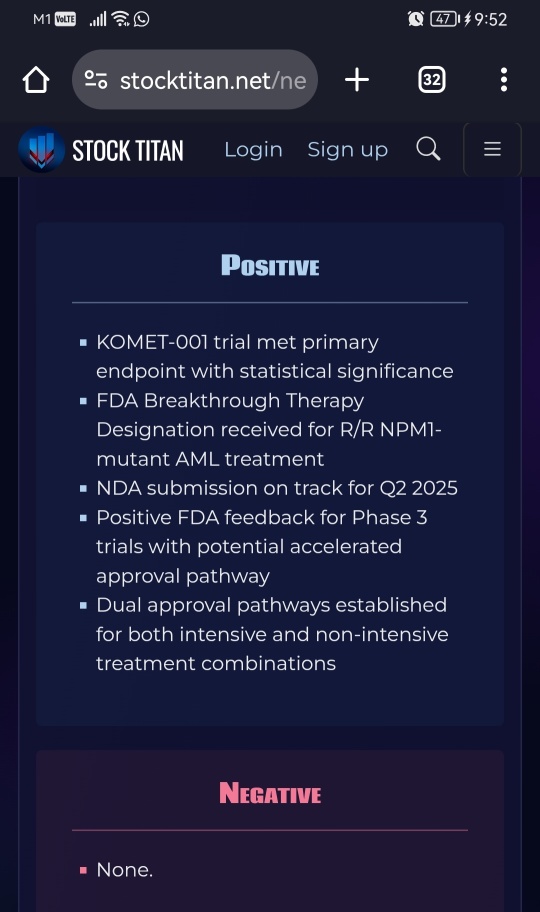 Kura Oncology and Kyowa Kirin Announce Positive Ziftomenib Monotherapy Registrational Trial and Positive FDA Feedback for Upcoming Frontline Combination Trial Designs