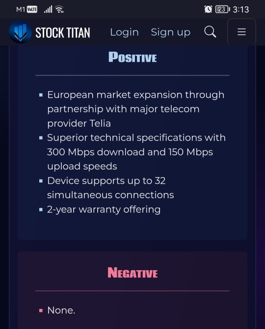 Sonim Spot(TM) H100 Mobile Hotspot Now Available in Europe, Launching with Telia in Finland