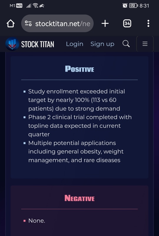 Palatin Completes Phase 2 Obesity Study With MC4R Bremelanotide Plus GLP-1/GIP Tirzepatide