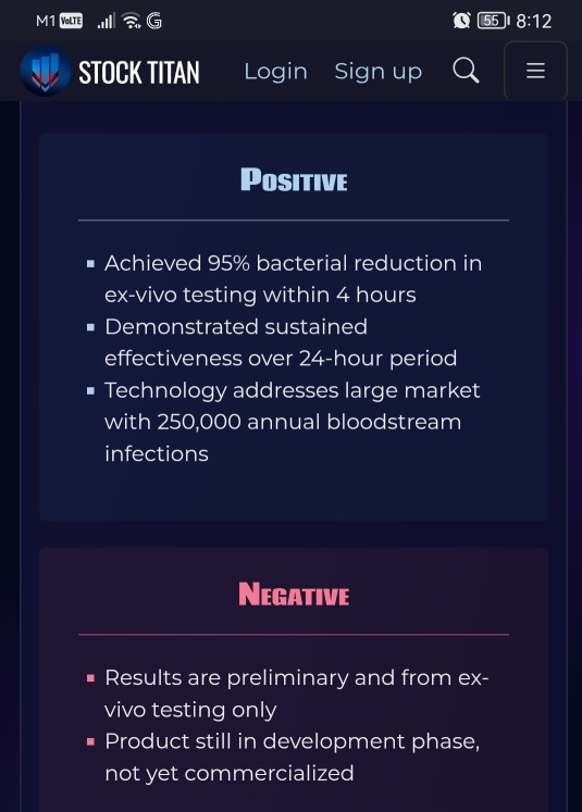 Inspira在预防血流感染方面取得了超过95%的积极结果