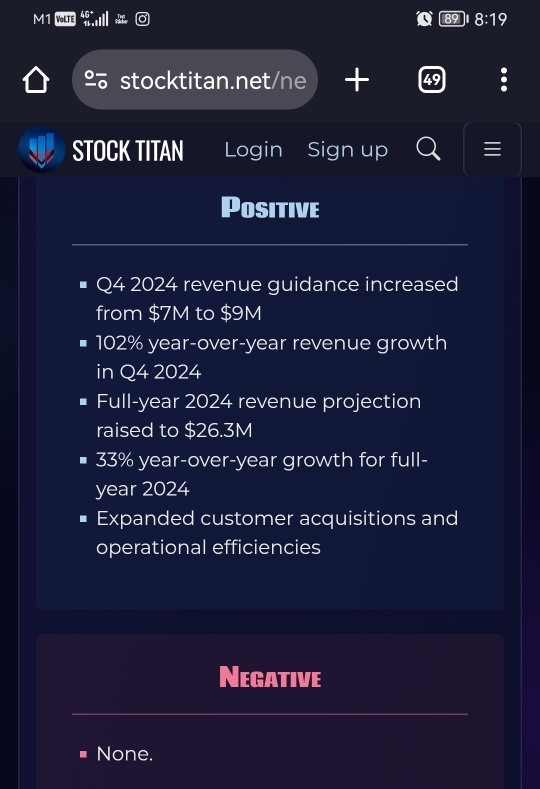 ConnectM Raises Q4 '24 Revenue Guidance to $9M, Up 102% Year-over-Year, Surpassing Prior Estimates by $2M