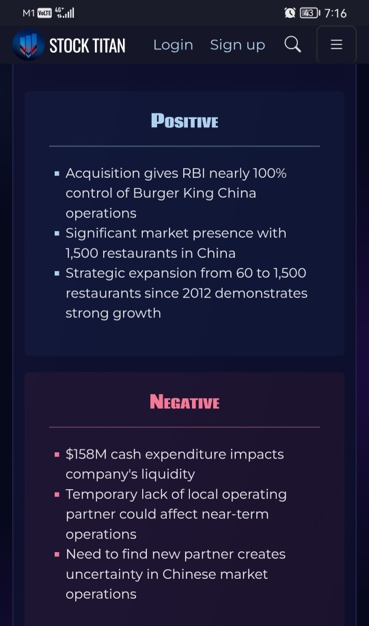 Restaurant Brands International Announces Plan for Burger King® in China