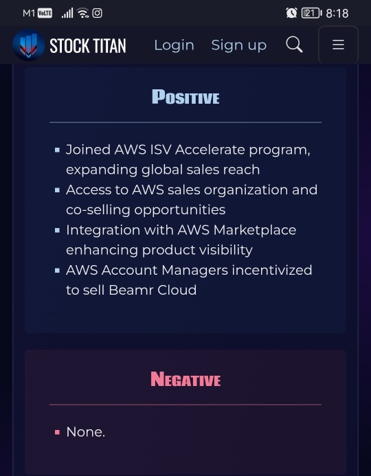 Beamr通过加入AWS ISV Accelerate加强与AWS的合作：一个全球共卖程序