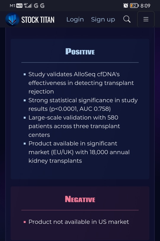 CareDx Announces Study Showing AlloSeq cfDNA Highly Accurate in Detecting Rejection in Organ Transplant Patients