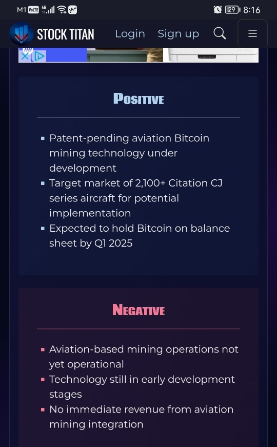 Volato Begins Bitcoin Mining, Targets Citation CJ Series for First Aviation-Based Crypto Mining Platform