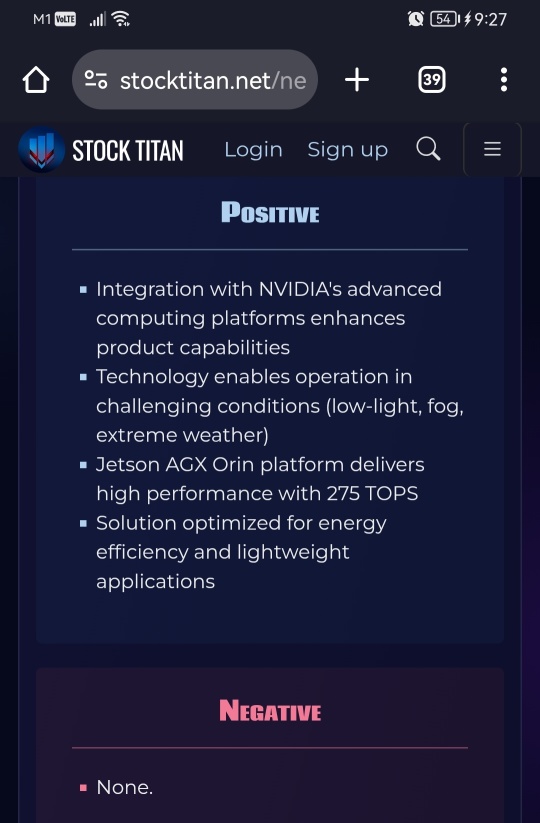 Foresight Announces the Integration of NVIDIA Jetson Orin into its Perception Technologies