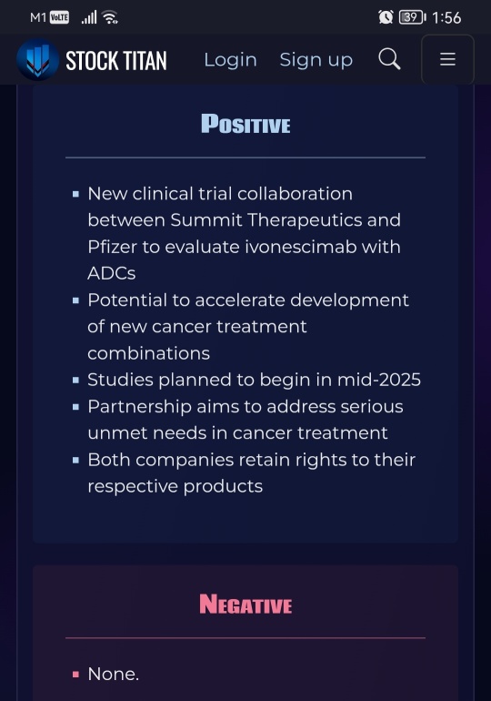 Akeso Highlights Collaboration Between Its Partner Summit Therapeutics and Pfizer to Explore Ivonescimab in Combination with Pfizer's ADCs