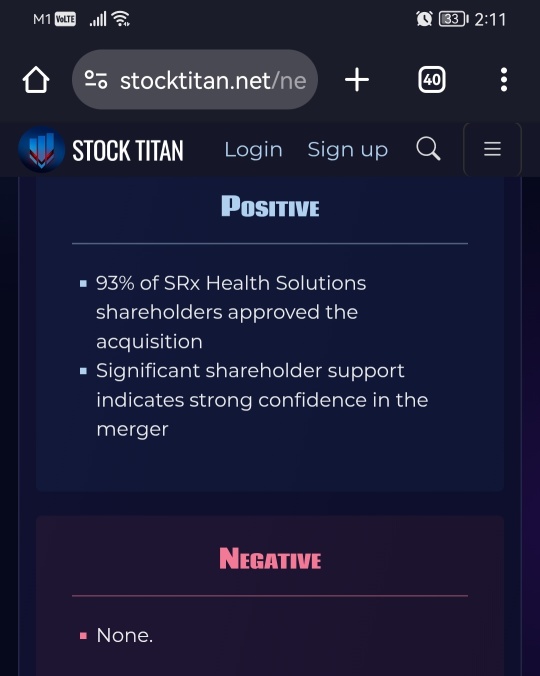 SRx Health Solutions Shareholders Unanimously Approve Acquisition by Better Choice Company