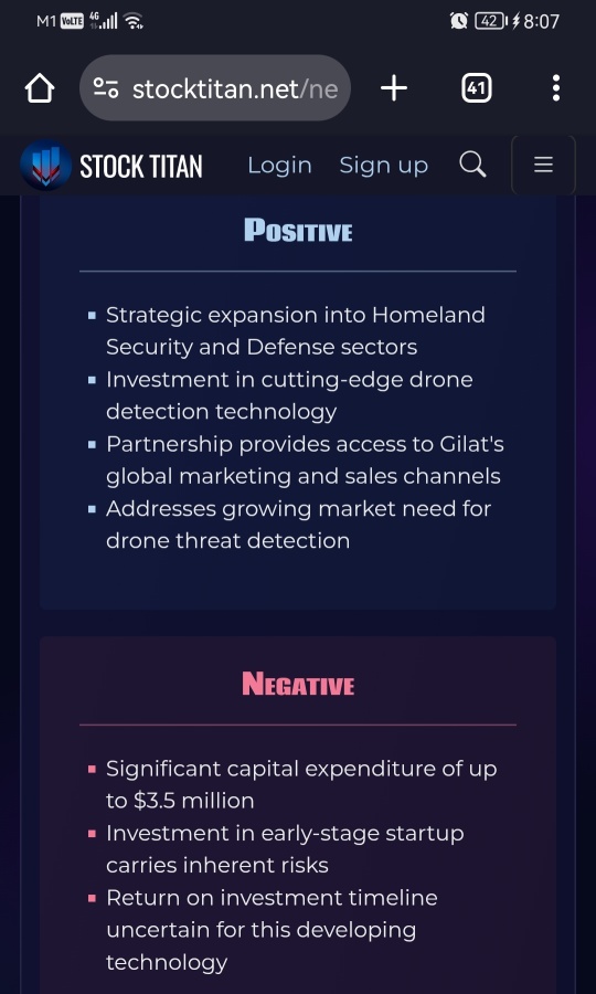 Gilat to Invest up to $3.5 Million in Disruptive ESA Based Drone Detection Startup Crosense