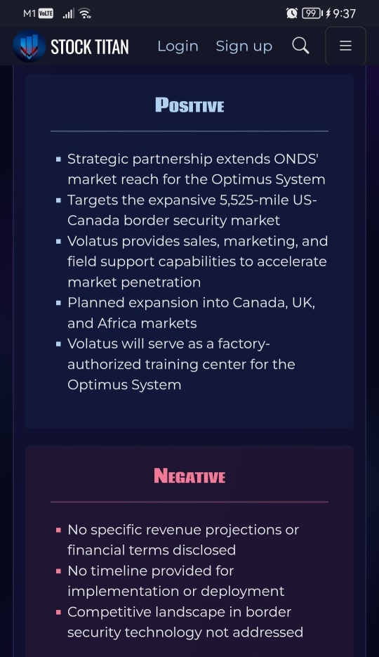 Ondas and Volatus Aerospace Forge Strategic Partnership to Elevate Border Surveillance with Advanced Drone Technologies