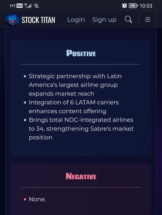 Sabre launches LATAM's NDC offers, advancing multi-source content access