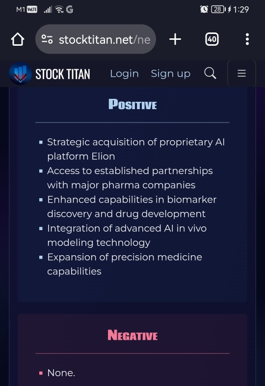 Renovaro and BioSymetrics Announce Definitive Merger Agreement to Advance AI-Driven Biomarker Discovery and Precision Medicine