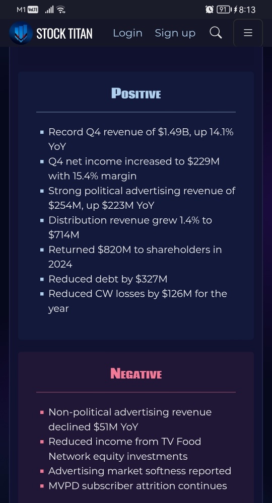 Nexstar Media Group Reports Record Fourth Quarter Net Revenue of $1.49 Billion