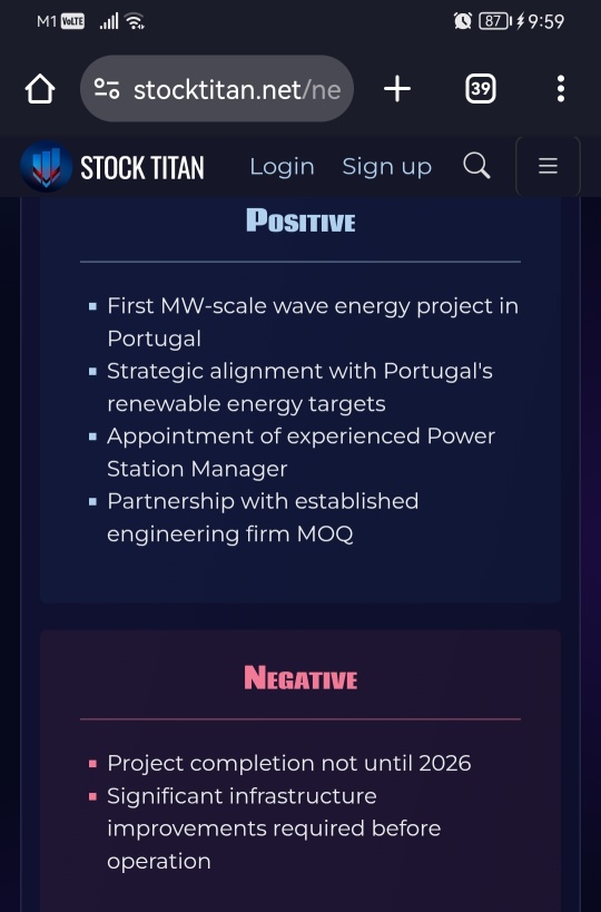 Eco Wave Power Commences Infrastructure Enhancements for Portugal Wave Energy Project