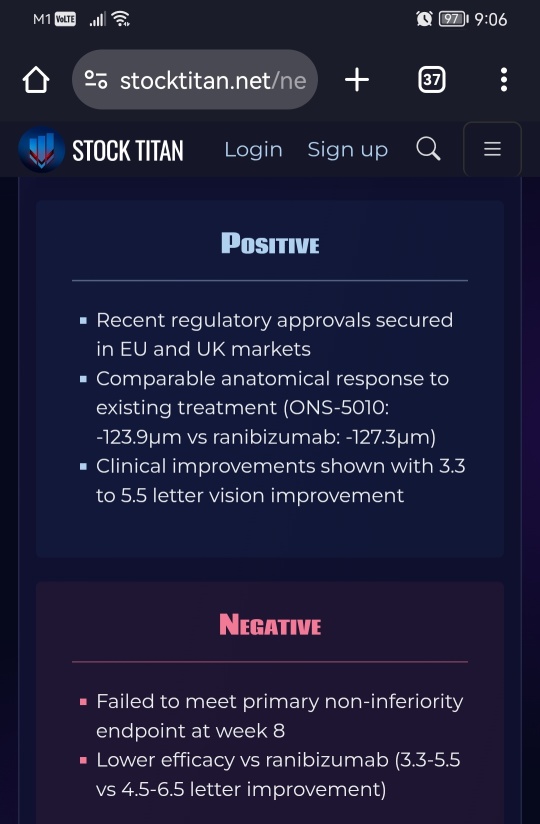 Outlook Therapeutics®再次向美国食品和药物管理局提交了ONS-5010的生物制品许可申请，作为治疗湿性年龄相关性黄斑变性的方案