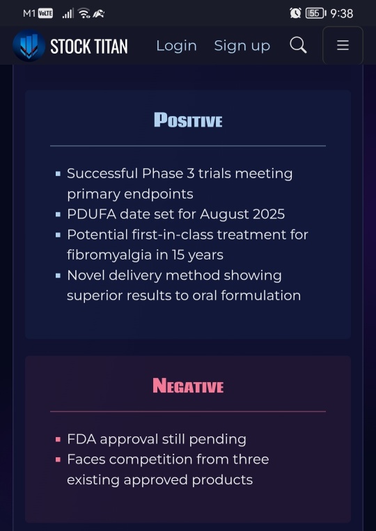 Tonix Pharmaceuticals在第七届国际纤维肌痛争议大会上展示了TNX-102 SL治疗纤维肌痛的效果数据和分析。