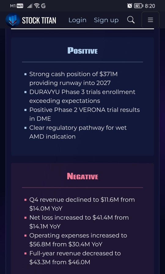 EyePoint Reports Fourth Quarter and Full-Year 2024 Financial Results and Highlights Recent Corporate Developments