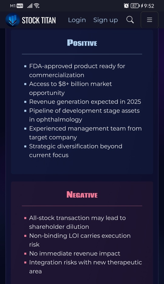 TCBP Announces Non-Binding Letter of Intent to Acquire Commercial Stage Ophthalmic Pharmaceutical Company