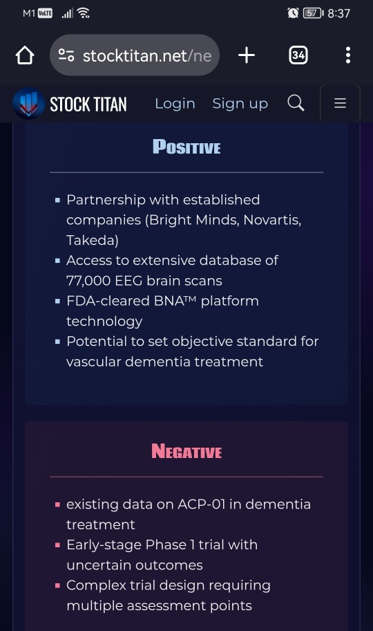 HemostemixとFireFly Neuroscienceの脳ネットワーク解析（BNA(TM)）が共同で、ACP-01の血管性認知症に関するフェーズ1臨床試験を完了。