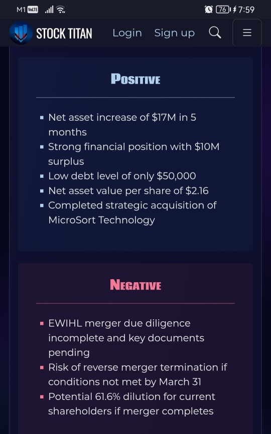 NewGenIvf提供了與European Wellness Holdings擬議反向合併及Strategic Acquisition of MicroSort Reproductive Technology的最新進展