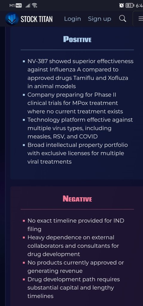 NanoViricides Not Affected by Tariffs and Other Policies, Has Excellent Long Term Outlook, Stock-Price Decline Misguided, Explains the Company