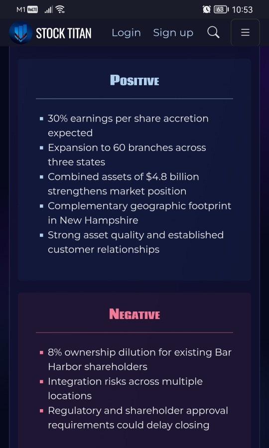 Bar Harbor Bankshares Expands Presence in New Hampshire through a Merger with Guaranty Bancorp, Inc.