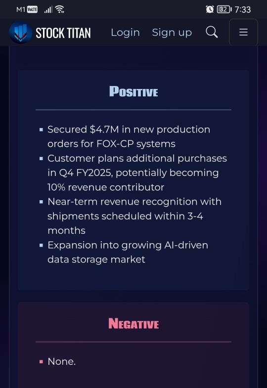 Aehr Secures Initial $4.7 Million in Follow-On Production Orders for FOX-CP Systems from Leading Advanced Storage Device Manufacturer