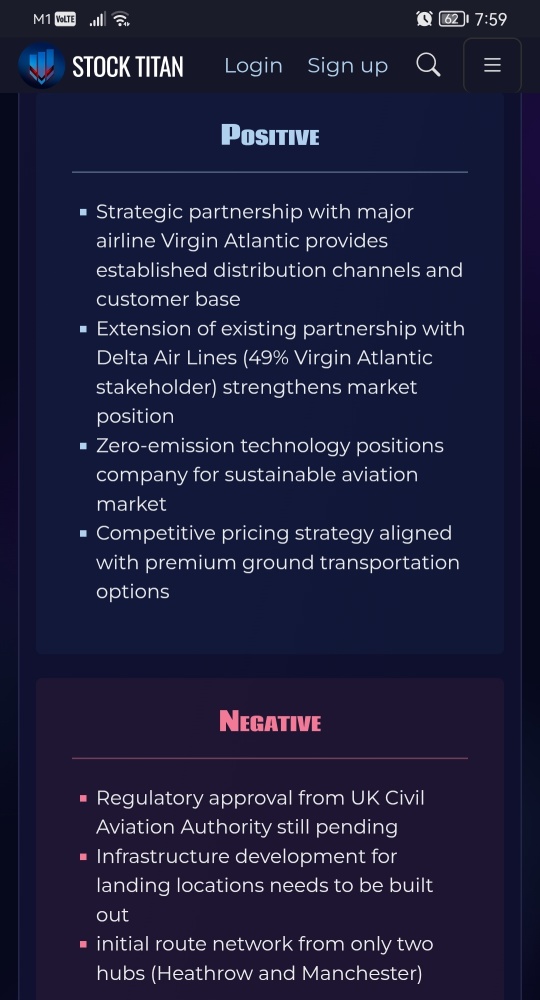 UK ELECTRIC AIR TAXI SERVICE ON THE HORIZON: Joby and Virgin Atlantic Announce Partnership