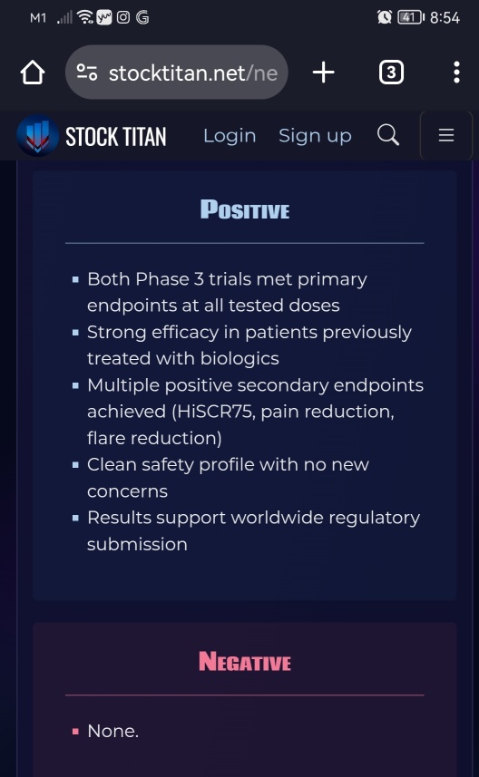 Incyte Announces Positive Topline Results From Two Phase 3 Clinical Trials of Povorcitinib in Patients With Hidradenitis Suppurativa