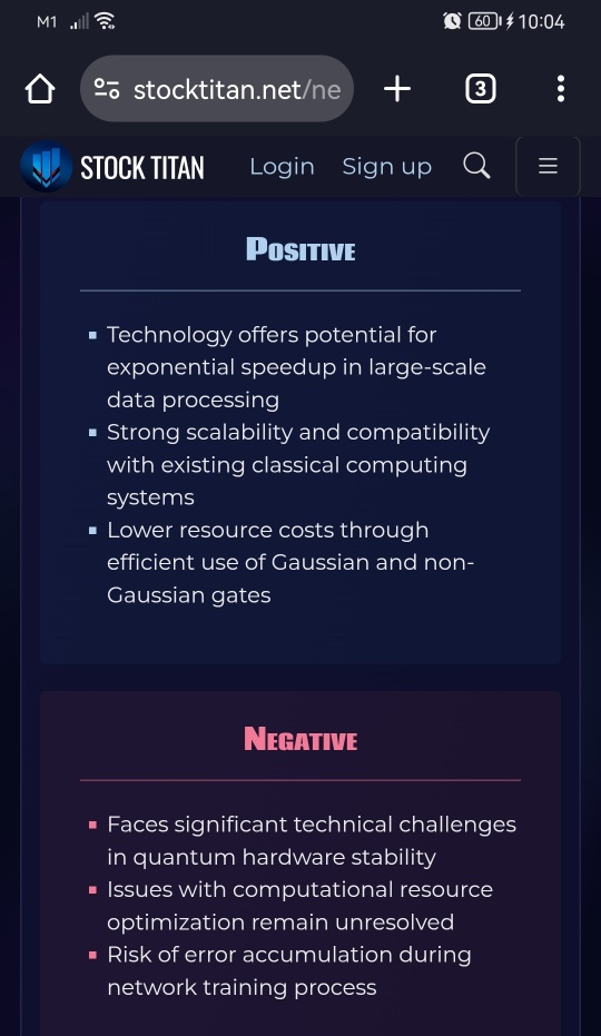 MicroCloud Hologram Inc. Researches CV-QNN (Continuous Variable Quantum Neural Networks) Technology and Builds Variational Quantum Circuits Embedded in CV Architecture