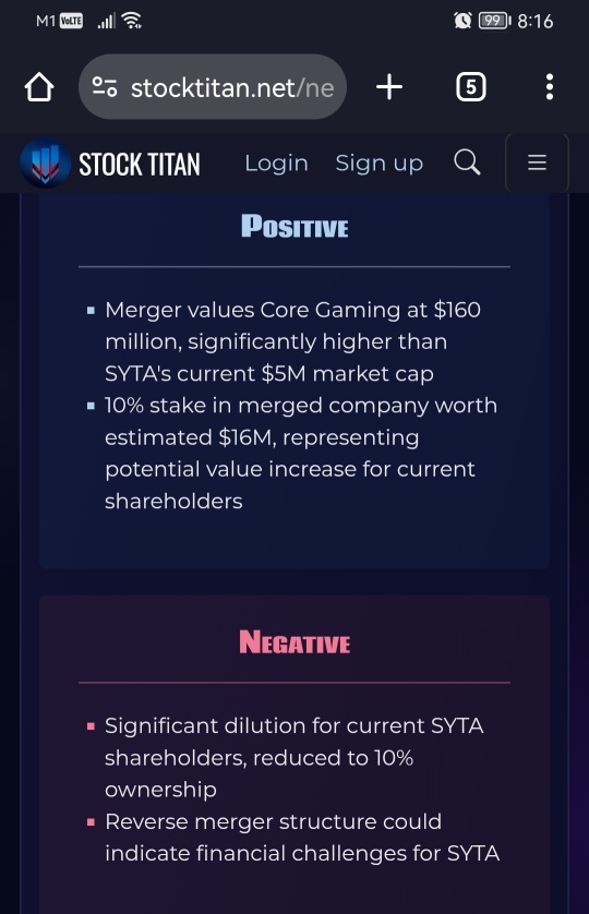 MicroCap Reports Issues Update on Siyata Mobile, Inc.'s Merger with Core Gaming