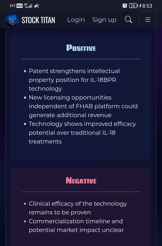 Sonnet BioTherapeutics Receives Notice of Allowance for U.S. Patent Covering Composition of Matter of Specific Amino Acid Substitutions of its IL-18 Binding Protein Resistant Variant Protein