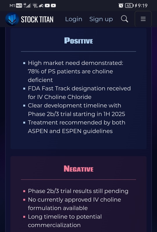 Protara Therapeutics Announces Encore Presentation of Results from THRIVE-1 Prospective Observational Study Evaluating the Prevalence of Choline Deficiency and Liver Injury in Patients Dependent on Pa