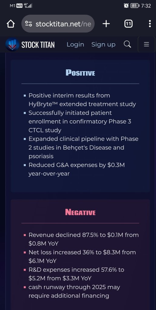 Soligenix Announces Recent Accomplishments and Year End 2024 Financial Results