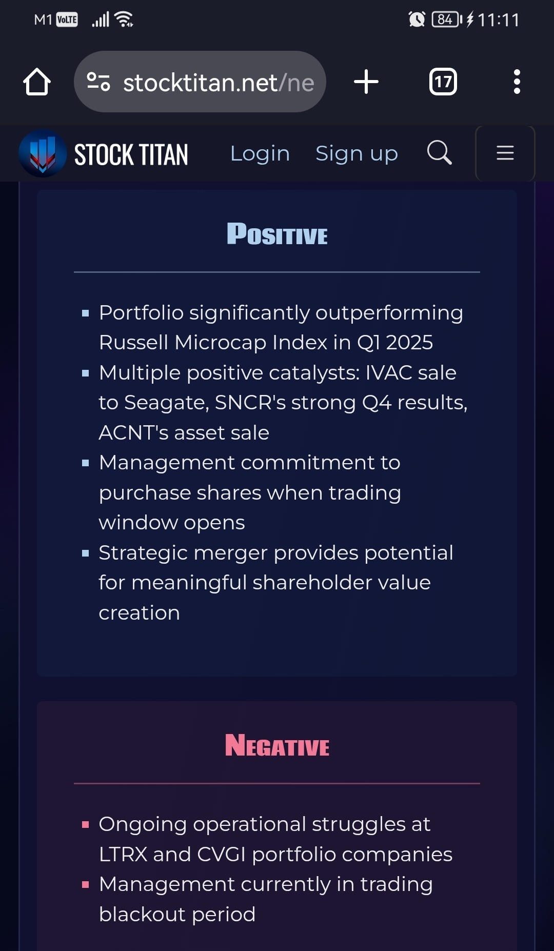 180 Degree Capital Corp. Notes Filing of Preliminary Joint P... - moomoo  Community