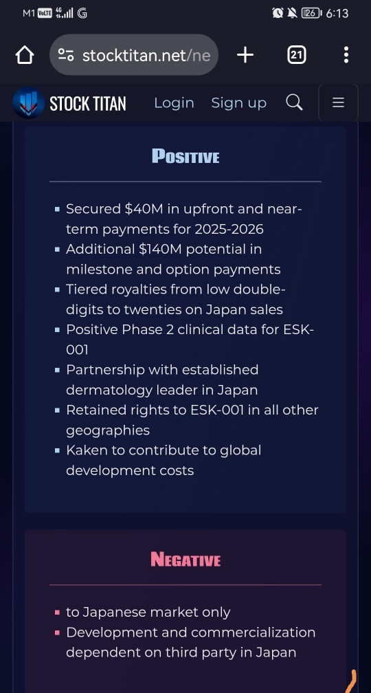 Alumis and Kaken Pharmaceutical Announce Collaboration and Licensing Agreement for ESK-001 in Dermatology in Japan