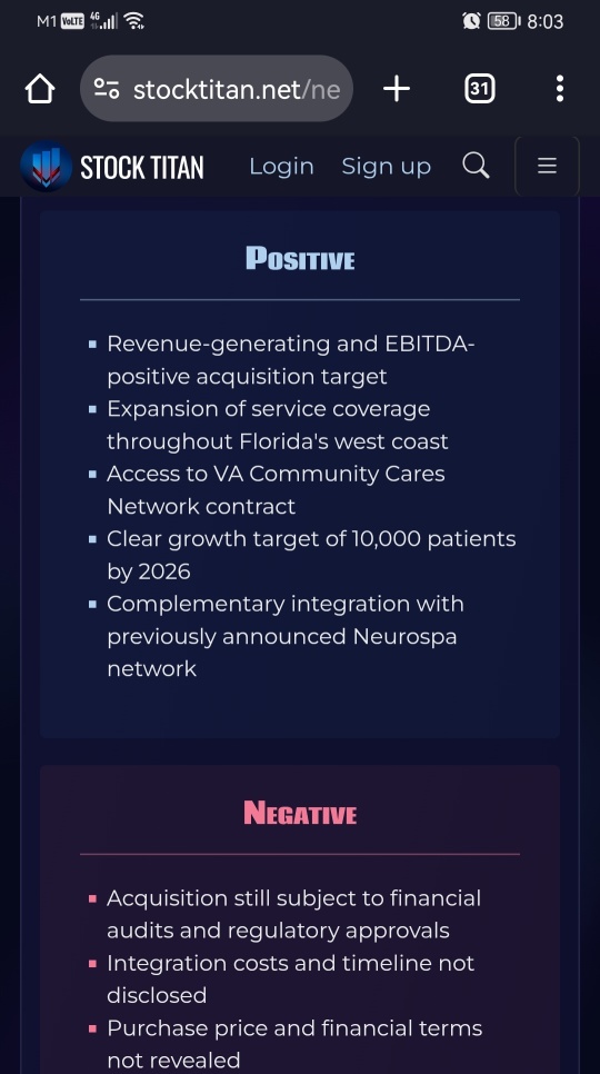 HOPE Therapeutics, Inc. 和 NRx Pharmaceuticals, Inc. (纳斯达克:NRXP) 宣布与 Dura Medical 签署最终采购协议；初步收购计划国际介入精神健康网络