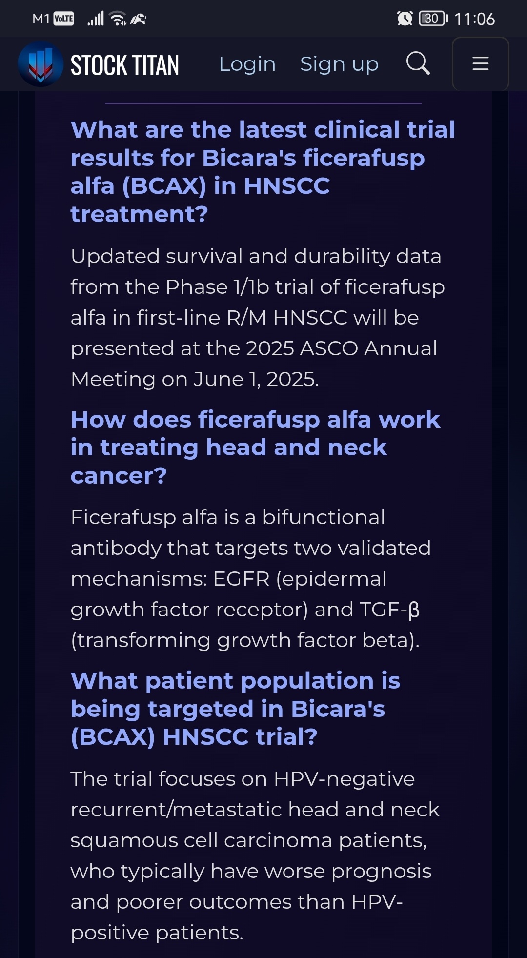 Bicara Therapeutics to Present Updated Data from Ongoing Pha... - moomoo  Community
