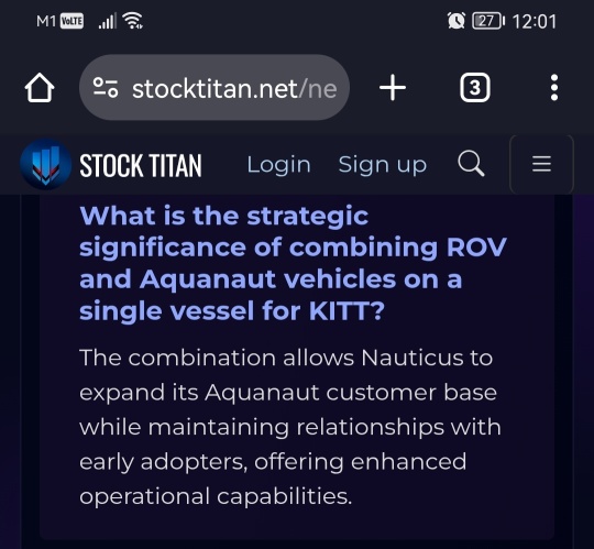Nauticus Robotics Announces Start of the 2025 Offshore Season