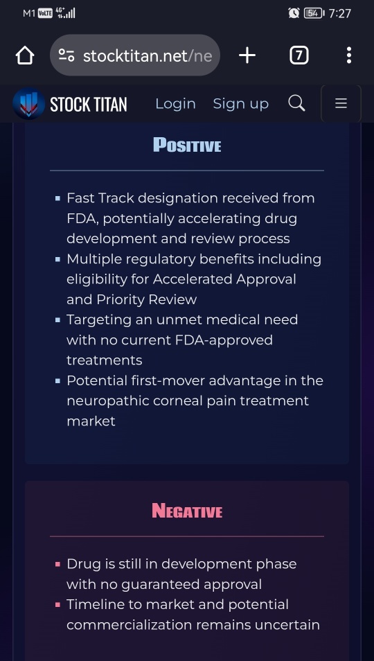 FDA Grants OKYO Pharma Fast Track Designation to Urcosimod for Neuropathic Corneal Pain