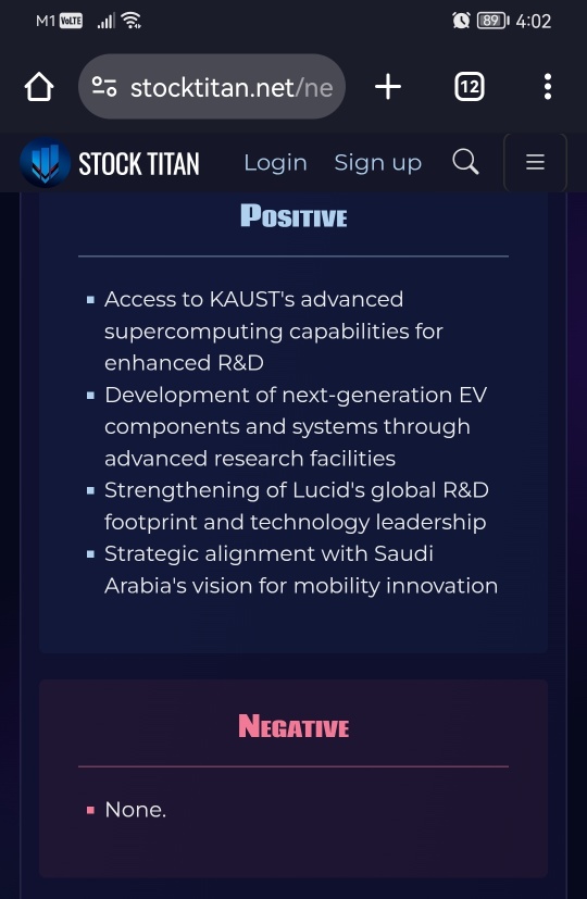 Lucid and Saudi Arabia's KAUST Announce Strategic Partnership to Advance EV Technology Leadership and Grow Autonomous Driving and Advanced Driver Assist System Capabilities
